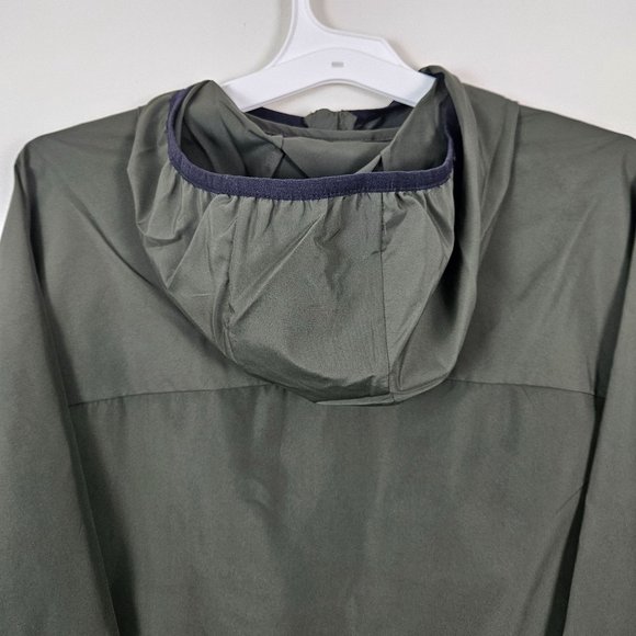 All In Motion Men Jacket Size Small Lightweight Water Repellent Dark Green Zip - Picture 9 of 10